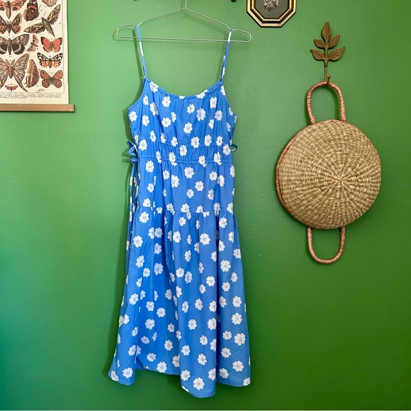 Blue Floral Sundress - Picture 2 of 5